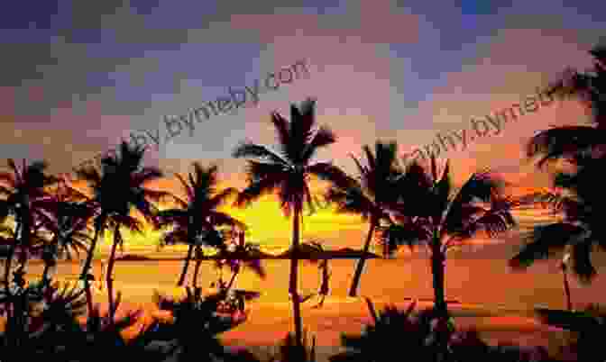 Vibrant Fiji Sunset Over The Ocean, Inspiring Self Reflection As Depicted In Softly Fiji. Softly Fiji Andrew McMahon