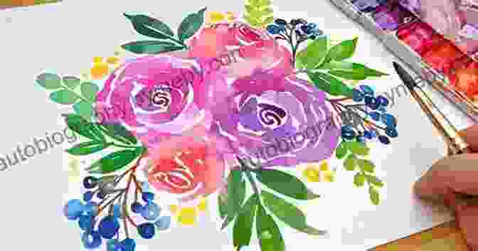 Vibrant Watercolor Painting Of A Flower Watercolour Workshop: Projects And Interpretations