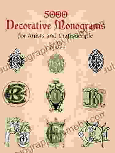 5000 Decorative Monograms for Artists and Craftspeople (Dover Pictorial Archive)