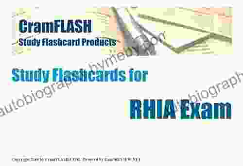 CramFLASH Study Flashcards For RHIA Exam: 70 Flashcards Included