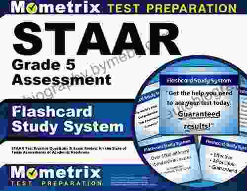 STAAR Grade 5 Assessment Flashcard Study System: STAAR Test Practice Questions Exam Review For The State Of Texas Assessments Of Academic Readiness